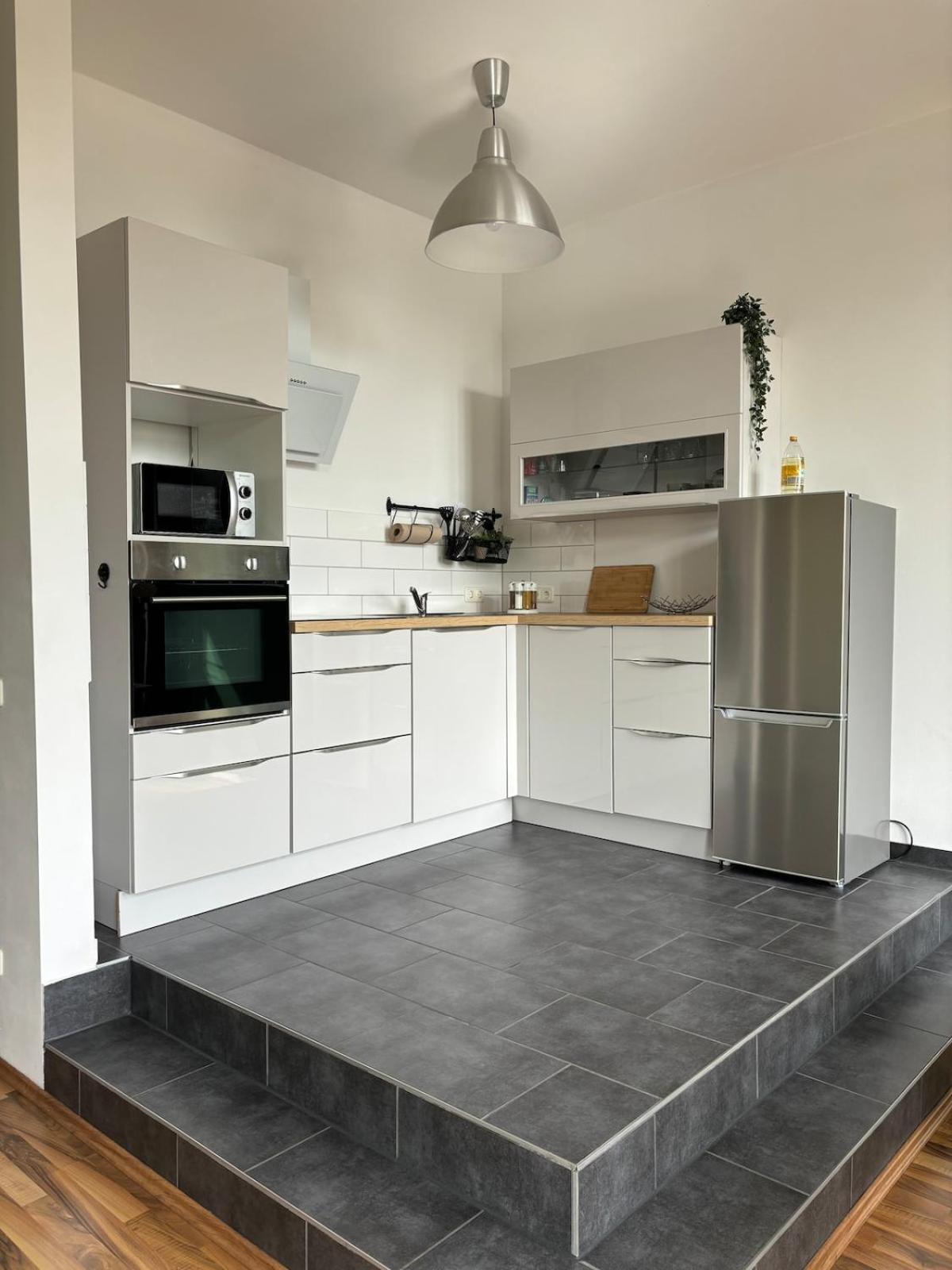 מגדבורג Stilvolles Loft Mit Kostenlosem Fahrrad מראה חיצוני תמונה